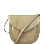 Yves Saint Laurent Vintage Beige Lizard Shoulder Bag