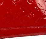 Louis Vuitton Red Vernis Alma BB Handbag