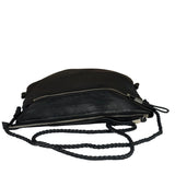 Gucci Black Leather Slouchy Hobo Bag