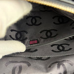 Chanel Black Choco Bar Stitch Caviar Chain Tote 2002
