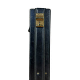 Gucci Navy Suede Vintage Briefcase