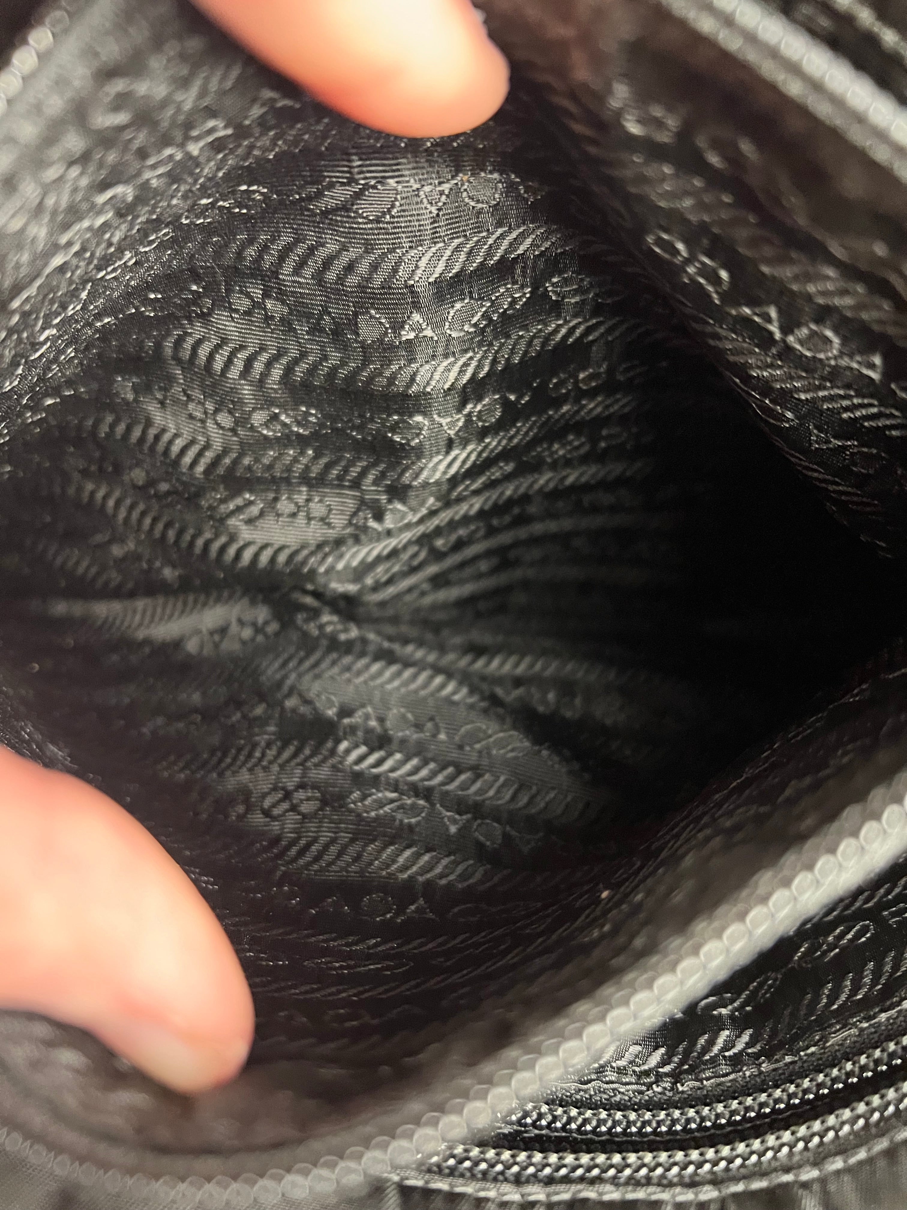 Prada Black Nylon Handbag
