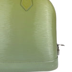 Louis Vuitton Green Patent Epi Alma Handbag