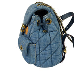 Coach Blue Denim Mini Tabby Backpack