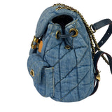 Coach Blue Denim Mini Tabby Backpack