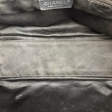 Chanel Black/Grey Textured Patent 2.55 Reissue Chain Tote