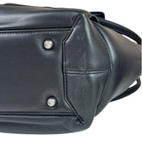 Bottega Veneta Black Nappa Leather Maxi Intrecciato Padded Large Arco Shoulder Bag