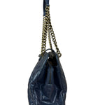 Chanel Blue Aged Quilted 2.55 Leather Chain Tote 2011