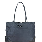 Prada Nylon & Leather Zip Tote