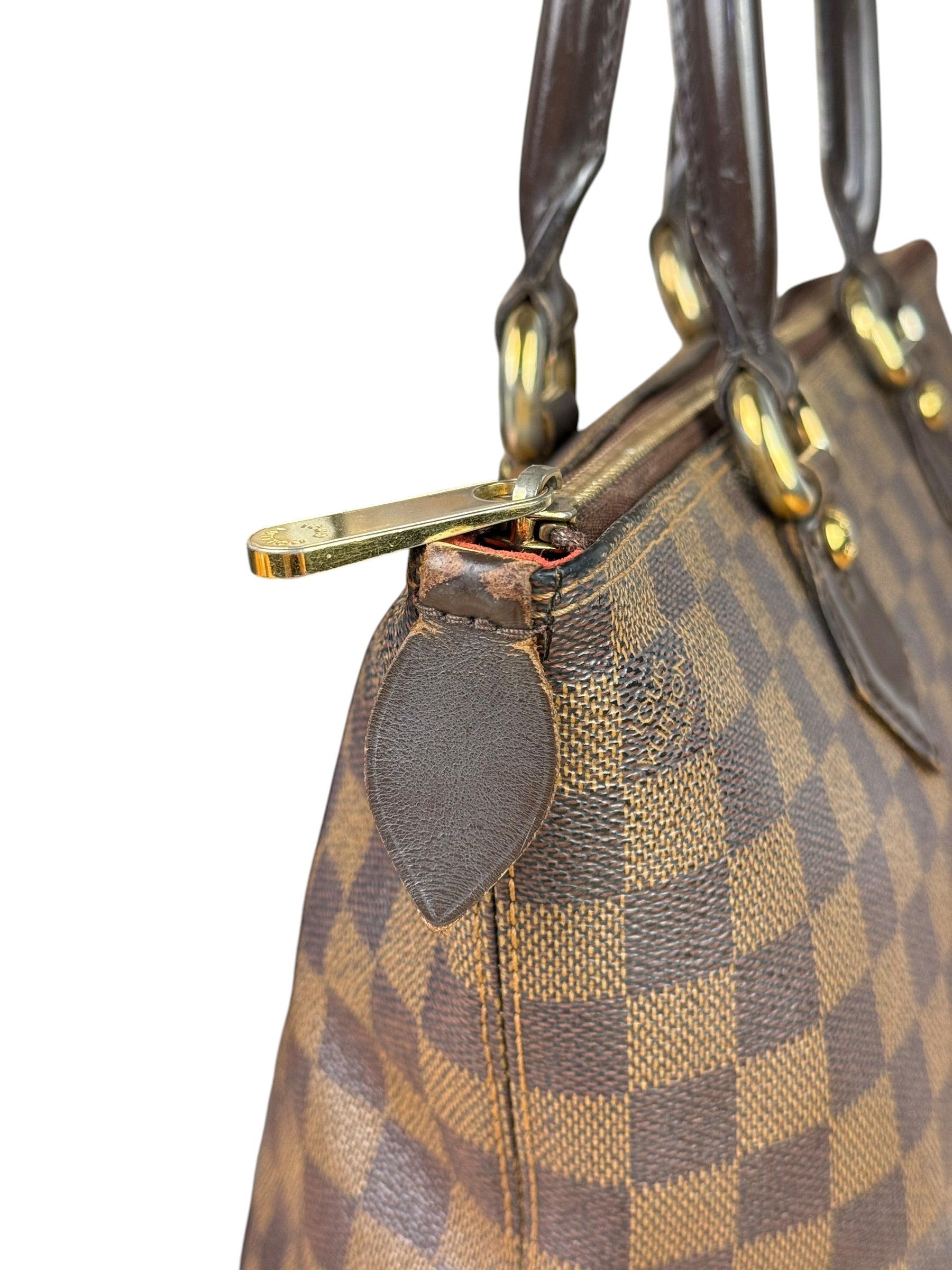Louis Vuitton Damier Ebene Saleya Tote Bag MM