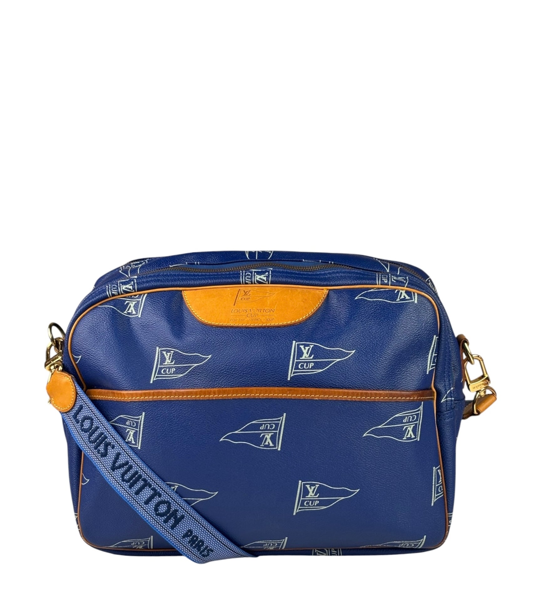 Louis Vuitton Blue LV Cup Sac Cowes Messenger