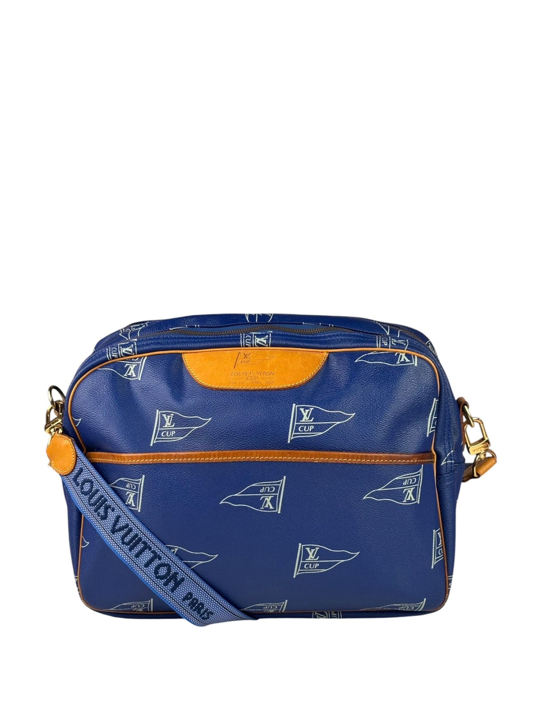 Louis Vuitton Blue LV Cup Sac Cowes Messenger