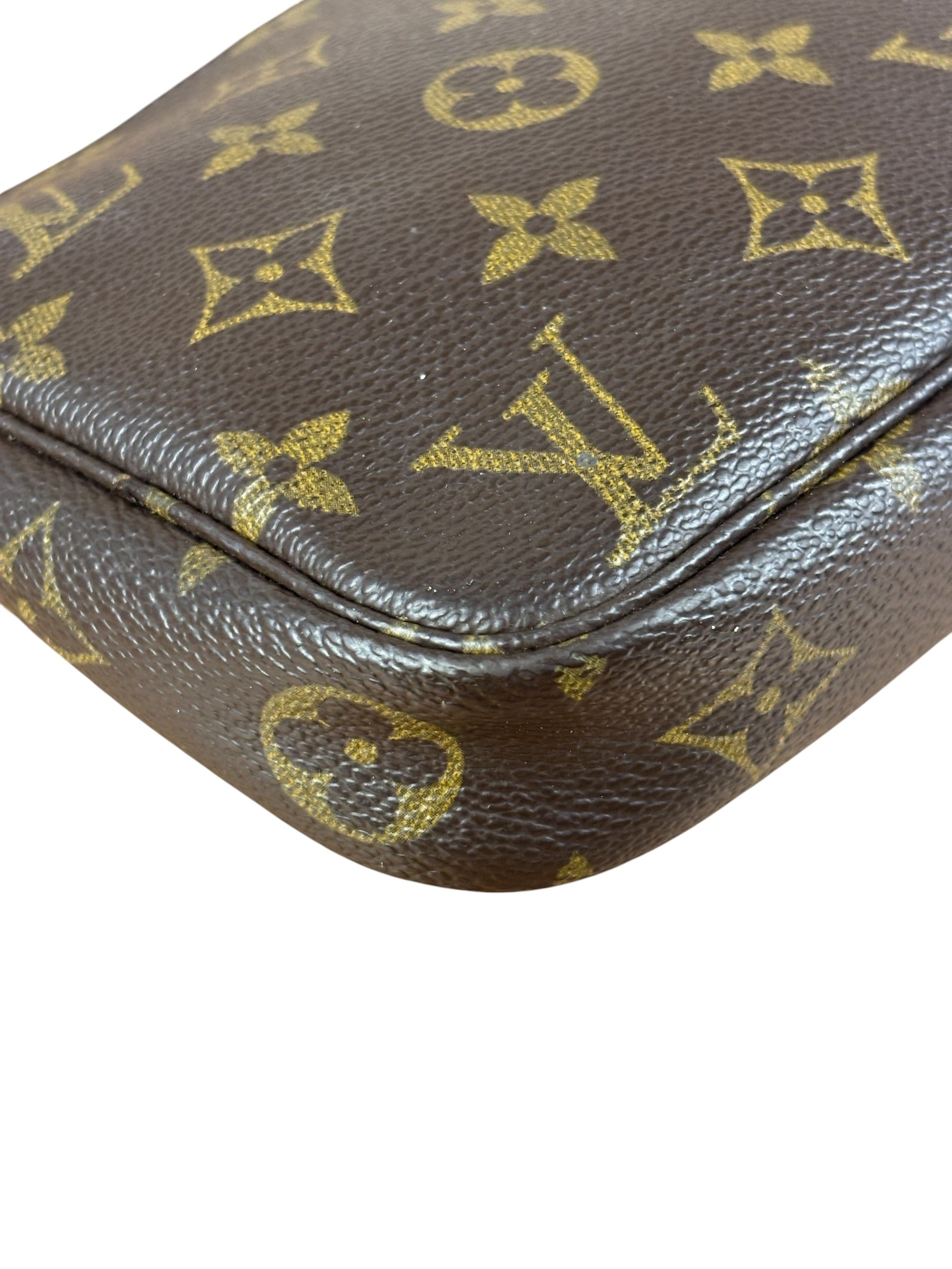 Louis Vuitton Leather Monogram Pochette