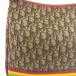 Christian Dior Vintage Monogram Rasta Trotter Messenger Bag