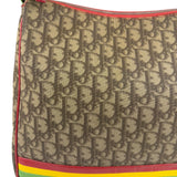 Christian Dior Vintage Monogram Rasta Trotter Messenger Bag
