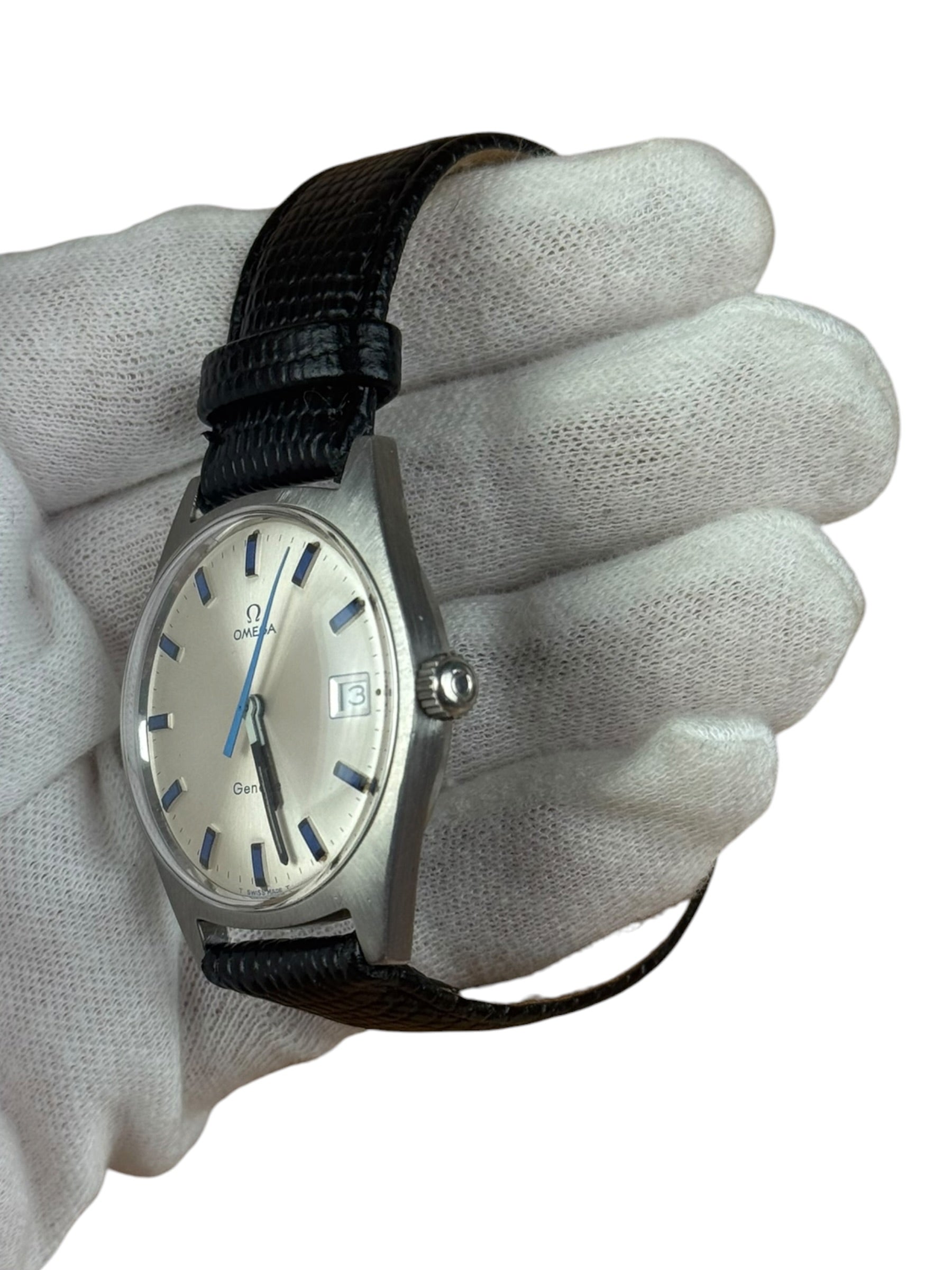Omega Geneve Blue Hand 1969