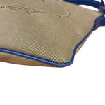 Prada Beige/Blue Jacquard Crossbody Bag