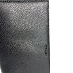 Coach Black Leather Long Wallet