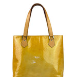 Louis Vuitton Yellow Vernis Houston Tote MM