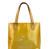 Louis Vuitton Yellow Vernis Houston Tote MM