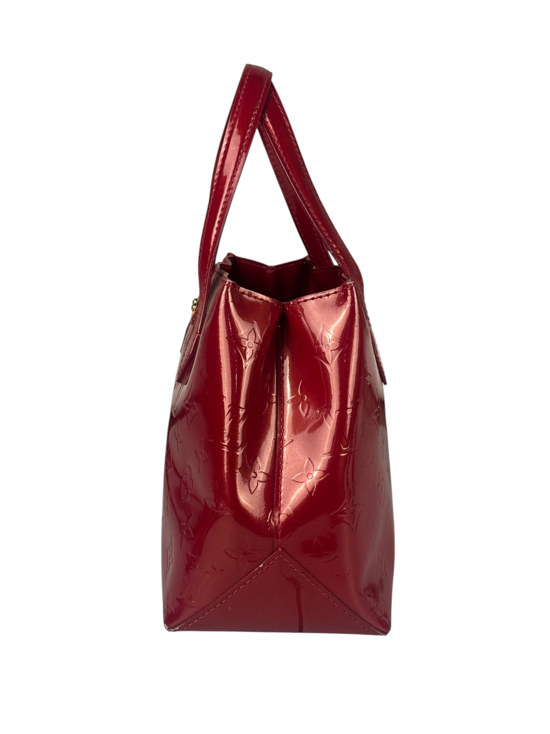 Louis Vuitton Monogram Red Vernis Wilshire PM
