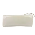Jean Paul Gautier White Patent Leather Clutch Wallet