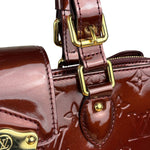 Louis Vuitton Burgundy Monogram Melrose Avenue Vernis  Handbag