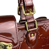 Louis Vuitton Burgundy Monogram Melrose Avenue Vernis  Handbag