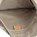 Gucci Vintage Leather/Canvas Blooms Crossbody
