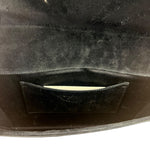 Yves Saint Laurent Black Patent Leather Belle De Jour Clutch