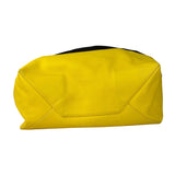 Celine Yellow/Black Leather Horizontal Cabas Tote