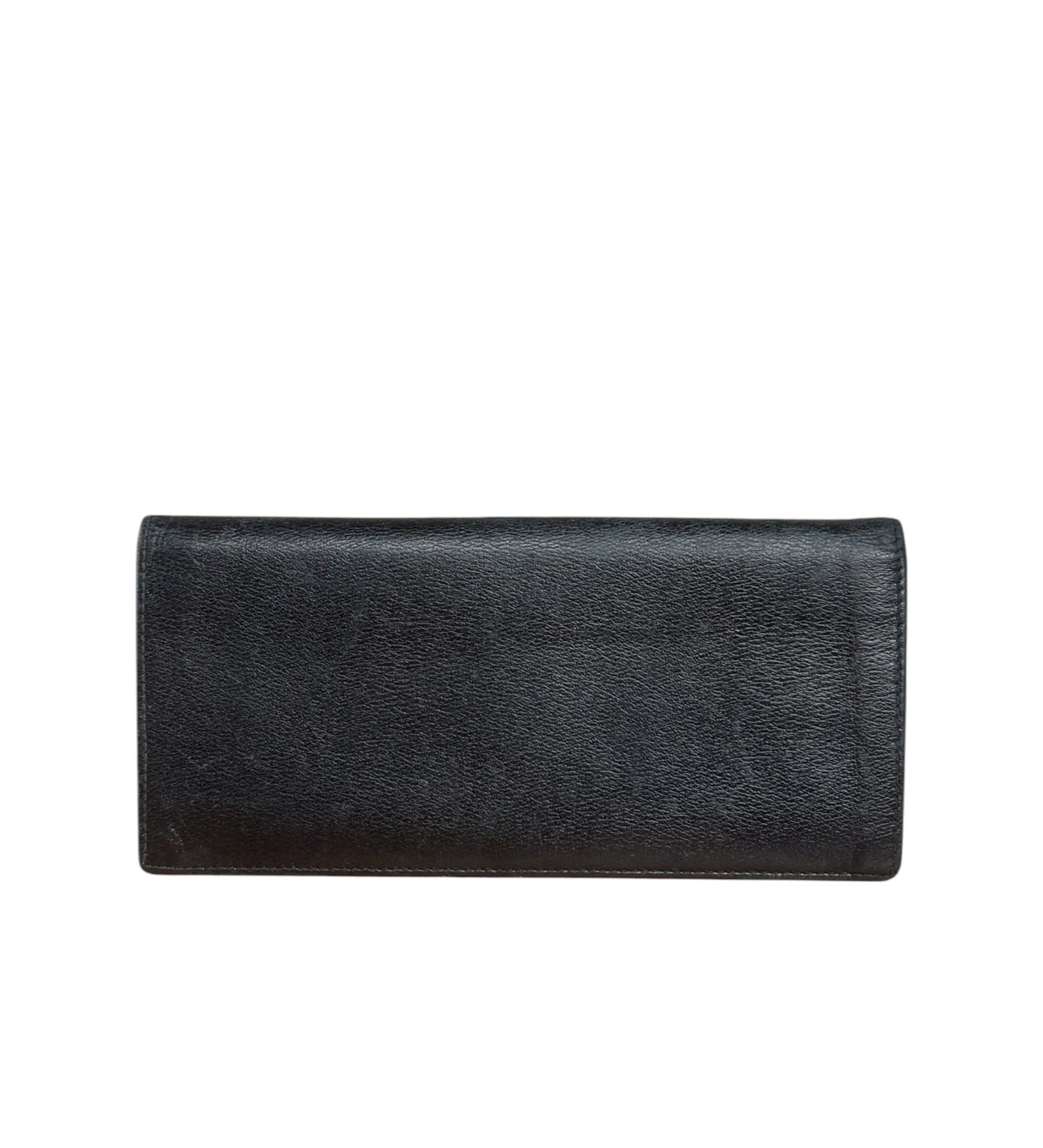 Loewe Bicolor Leather Puzzle Long Horizontal Bifold Wallet