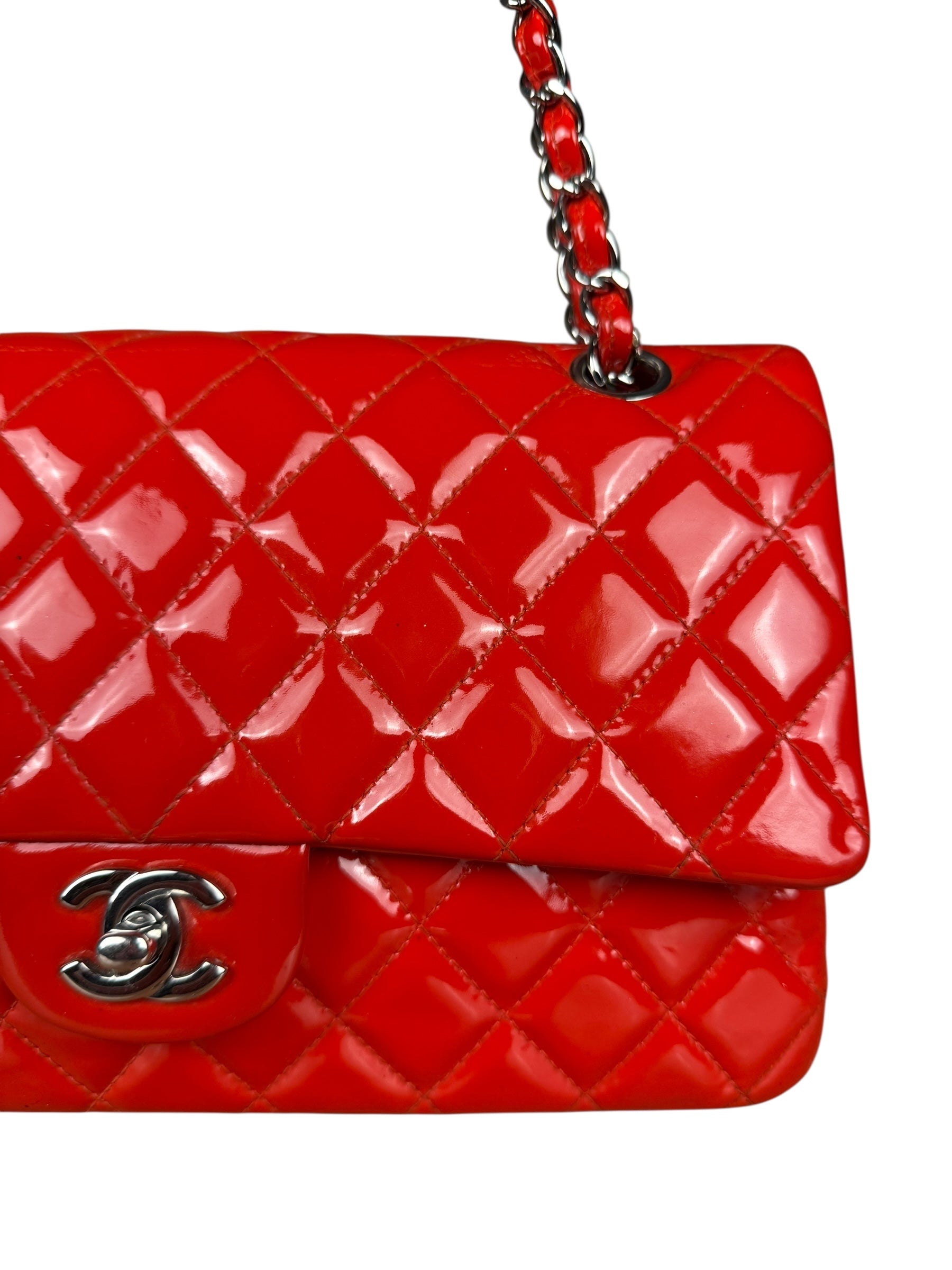 Chanel Classic Red Medium Double Flap Bag