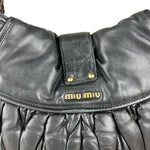 Miu Miu Vintage Calfskin Soho Shoulder Bag