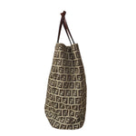 Fendi FF Canvas Top Handle Tote