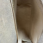 Chanel Grey Suede Beaded Pearl/Bead Boy Flap 2014