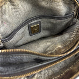 MCM Monogram Stripe Camera Crossbody