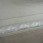 Goyard White Goyardine Sac Rouette PM Shoulder Tote