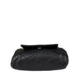 Saint Laurent Black Nolita Matelasse Leather Shoulder Bag