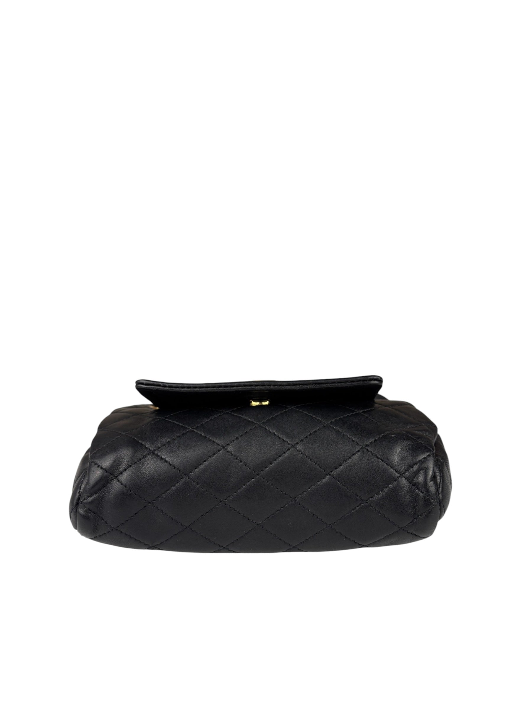 Saint Laurent Black Nolita Matelasse Leather Shoulder Bag
