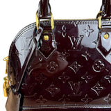 Louis Vuitton Monogram Vernis Alma BB Amarante 2Way Bag