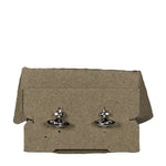 Vivienne Westwood Mini Bas Relief Silver Earrings