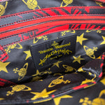 Vivienne Westwood Grafiti Plaid Boston Bag