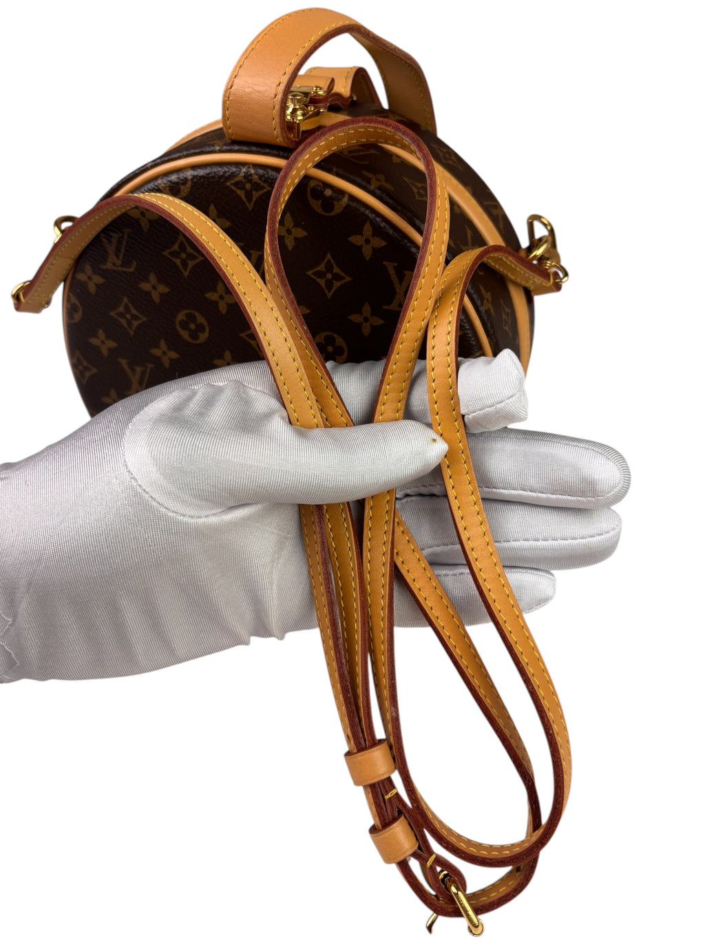 Louis Vuitton Monogram Petite Boite Chapeau Two-Way Bag