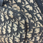 Christian Dior Vintage Navy Trotter Boston Bag