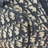 Christian Dior Vintage Navy Trotter Boston Bag