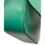 Gucci Green Leather Horsebit Shoulder Bag