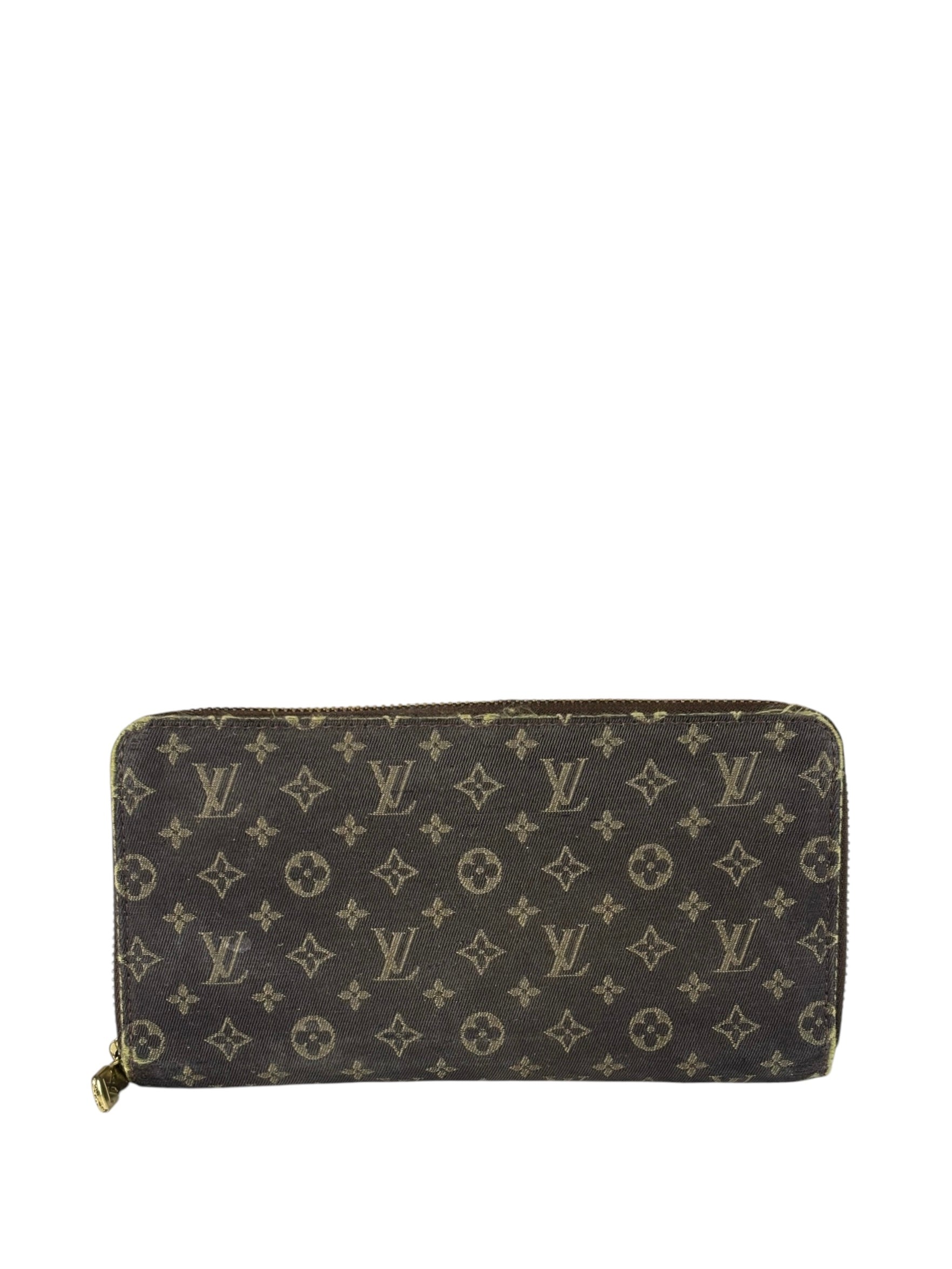 Louis Vuitton Monogram Zip-Around Long Wallet