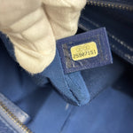 Chanel Navy Blue Leather Gabrielle Hobo Bag 2018