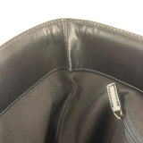 Gucci GG Black Canvas Capri Chain Tote Bag